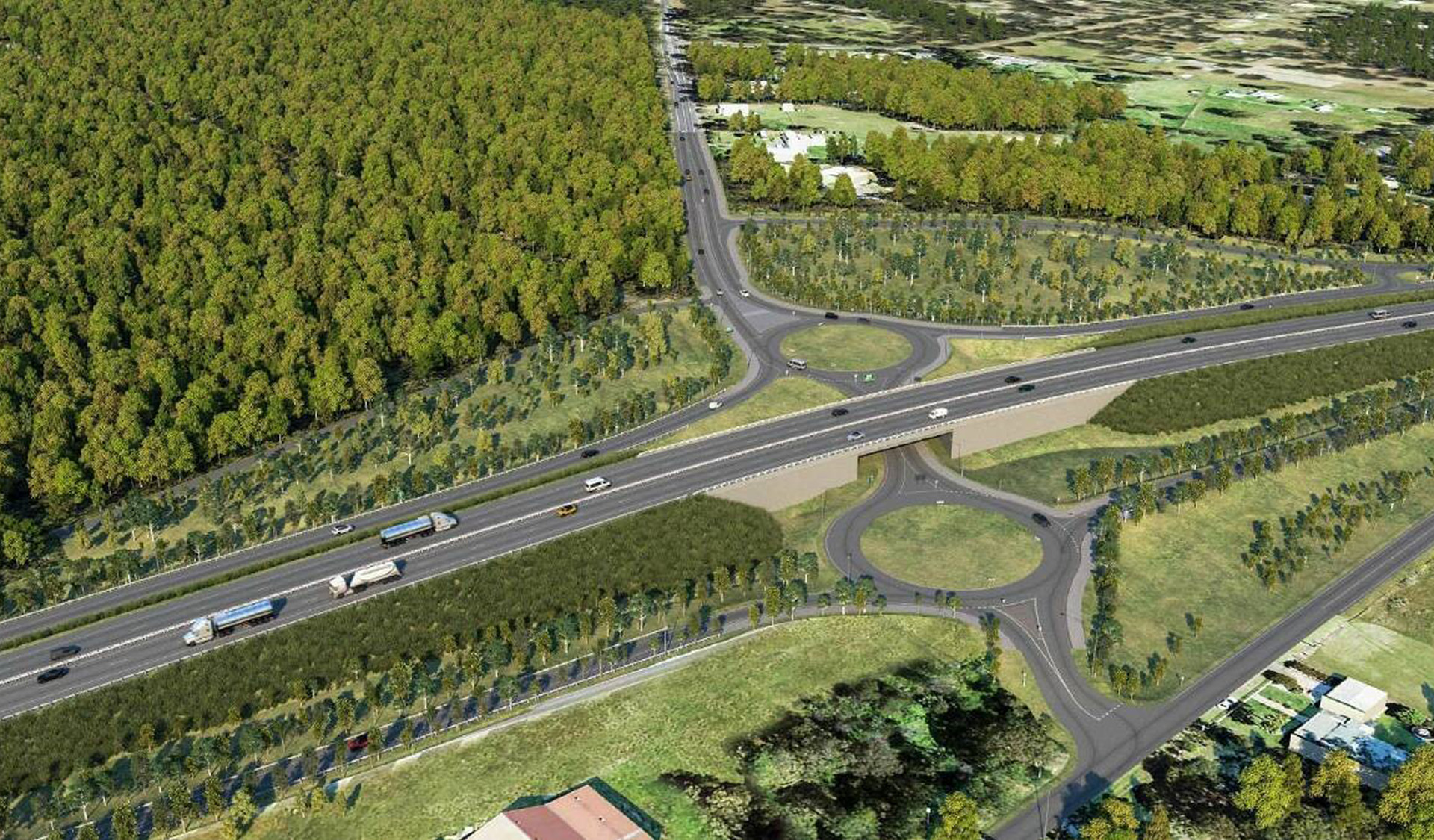 Jervis Bay Grade Separated Interchange and Road Transport Infrastructure Project